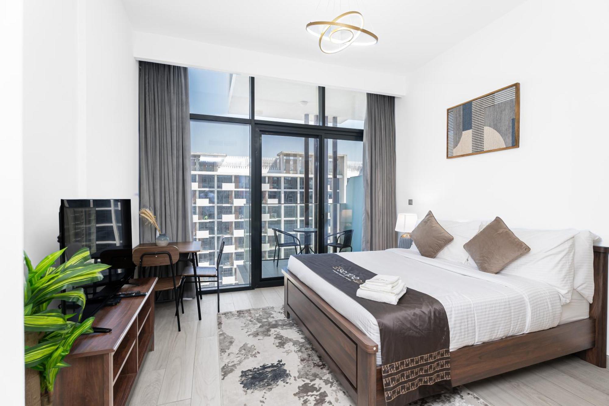 Escape24 Stylish Studio Azizi Riviera 8 Meydan One Dubai Exterior photo